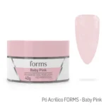 Forms - Pó Acrílico Para Modelagem Baby Pink