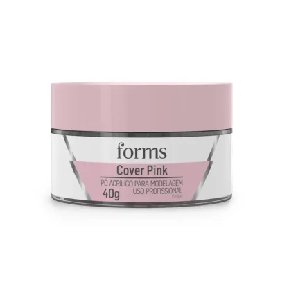 Pó Acrílico Para Modelagem Cover Pink - Forms