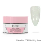 Forms - Pó Acrílico Para Modelagem Milky Shine