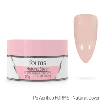 Pó Acrílico Para Modelagem Natural Cover - Forms