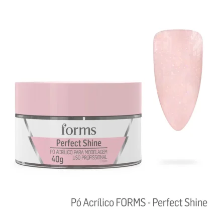 Pó Acrílico Para Modelagem Perfect Shine - Forms