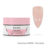 Forms - Pó Acrílico Para Modelagem Pink Shine