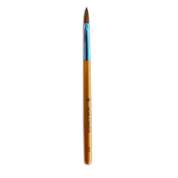 Pincel dourado Michele Santos n10