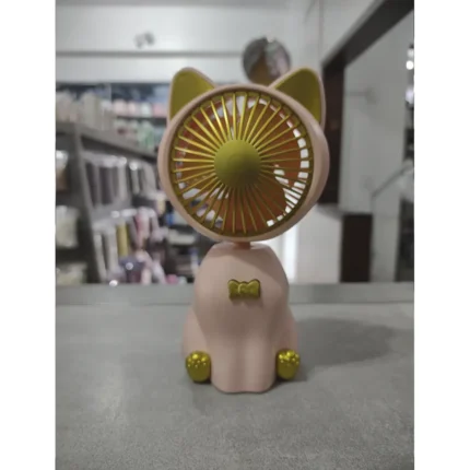 Ventilador gatinho Rosa