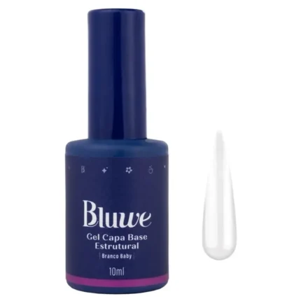 Capa Base Estrutural Branco Baby 10ml - Bluwe