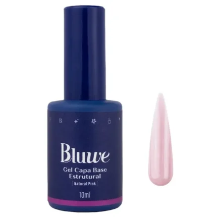 Capa Base Estrutural Natural Pink 10ml - Bluwe