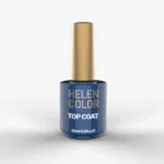 Helen Color - Top Coat Gel 15ml Unhas Acrigel Fibra de Vidro