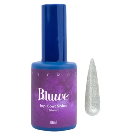 Top Coat Shine Solar 10ml - Estrelar
