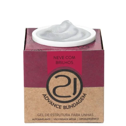 Ecoline Advance Blindagem Gel 32g – Neve com Brilhos