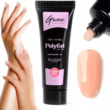 Polygel Gwen Brown Nude - 15g