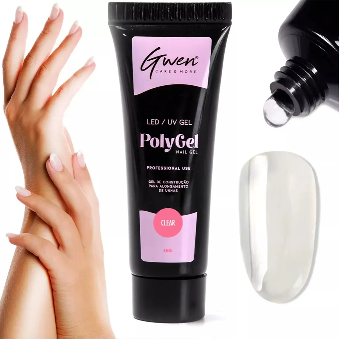 Polygel Gwen Clear - 15g Gwen - Polygel Clear - 15g - Imagem 1