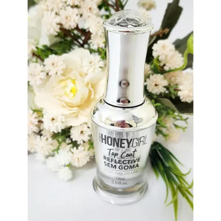 Top Coat Refletivo Sem Goma 15ml - Honey Girl
