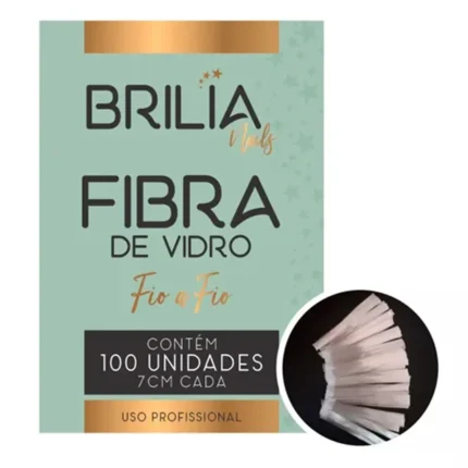 Fibra Fio a Fio 100 Un. Brilia Nails