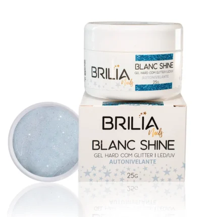 Gel Blanc Shine Autonivelante 25g Brilia Nails