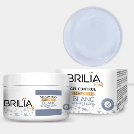 Gel Control Blanc Molde F1 25g Brilia Nails