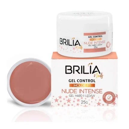 Gel Control Nude Intense Molde F1 25g Brilia Nails