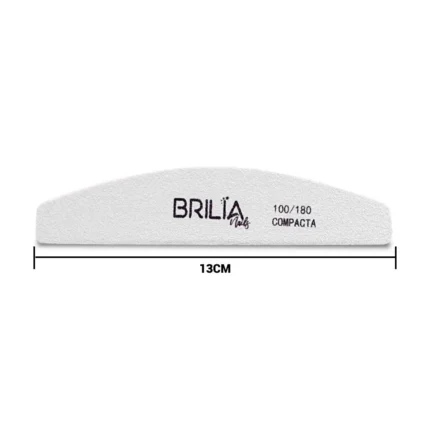 Lixa Boomerang Compacta 100/180 Brilia Nails