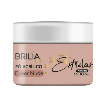 Pó Acrílico Cover Nude 20g Brilia Nails