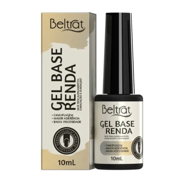 Gel Base Renda para Alongamento - 10ml - Beltrat