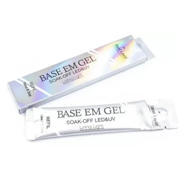 Refil Gel Base Alongamento Unha Esmaltação Gel Sachê (10ml) – Real Love
