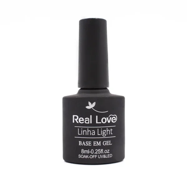 Base De Esmalte Em Gel Para Unhas Bond-Aid Linha Light 8ml - Real Love