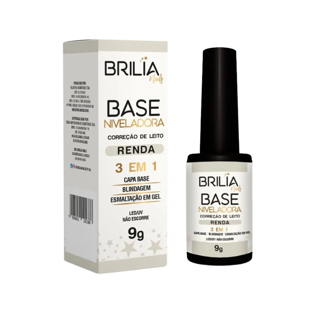 Base Niveladora Renda 9g Brilia Nails Brilia Nails - Base Niveladora Renda 9g - Imagem 1
