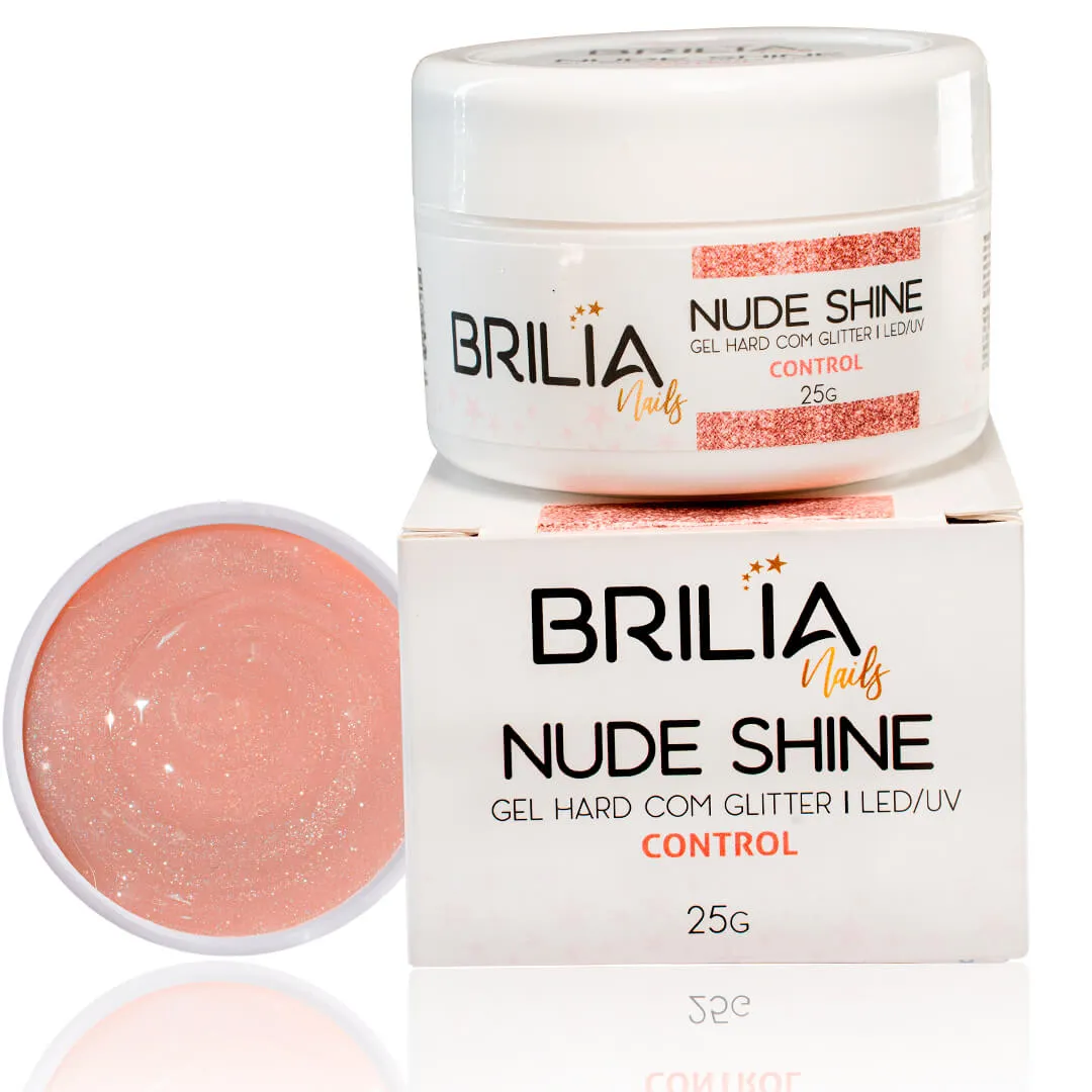Gel Control Nude Shine 25g - Brilia Nails Brilia Nails - Gel Control Nude Shine 25g - Imagem 1