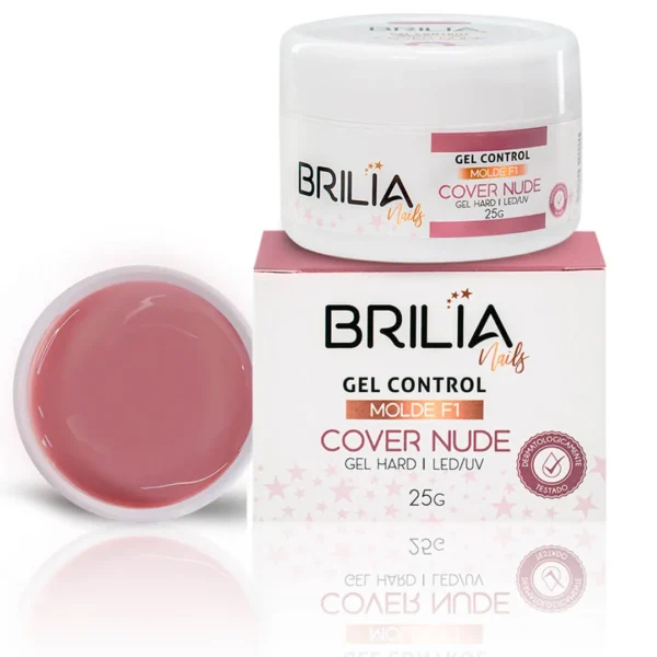Gel Cover Nude Molde F1 25g - Brilia Nails
