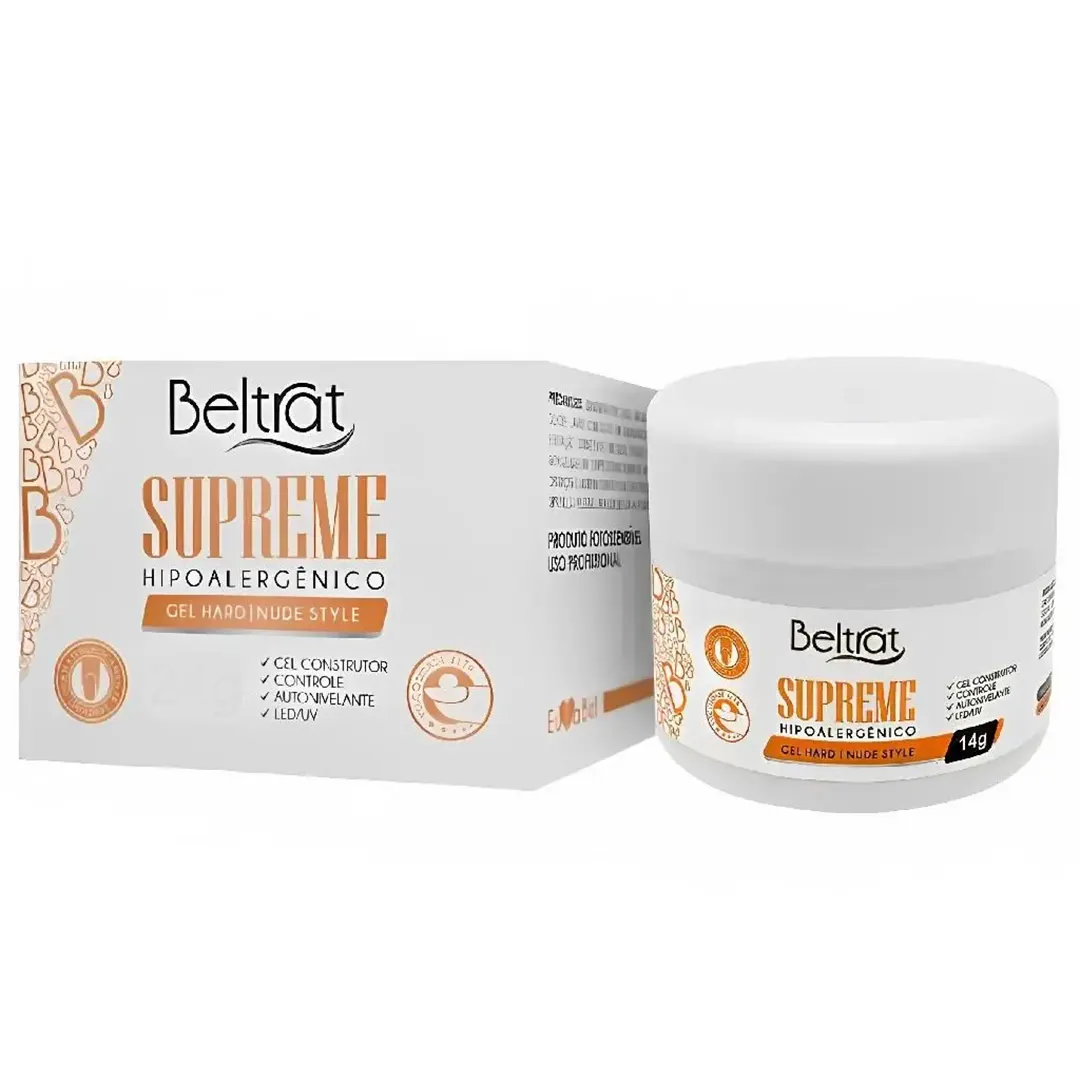 Gel Hard Supreme Nude Style Beltrat 14g Beltrat - Gel Hard Supreme Nude Style 14g - Imagem 1