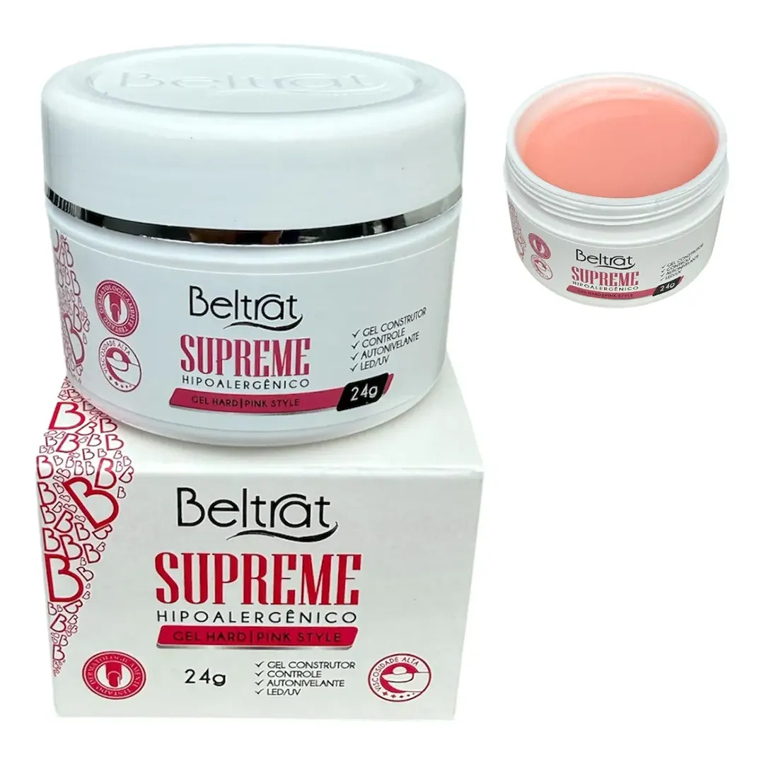 Gel Hard Supreme Pink Style 24g - Beltrat Beltrat - Gel Hard Supreme Pink Style 24g - Imagem 1