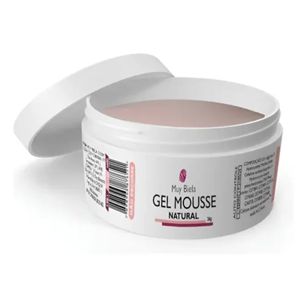 Gel Mousse Natural 24g Muy Biela