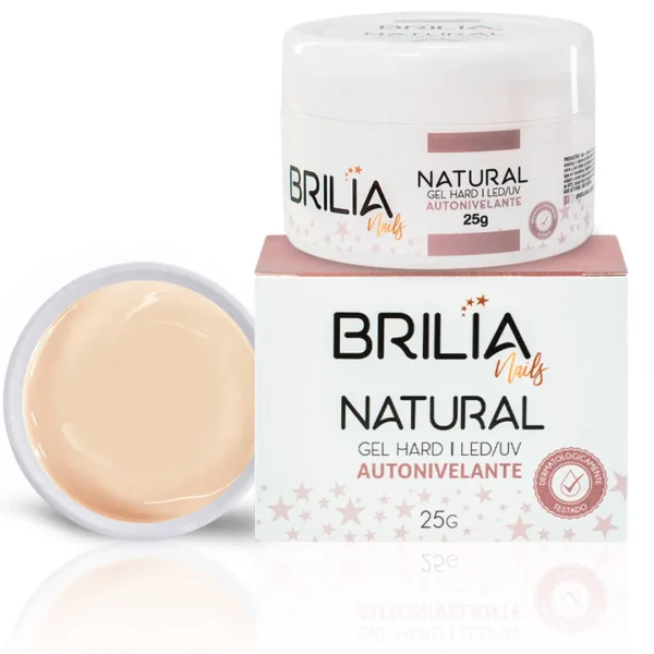 Gel Natural Autonivelante 25g - Brilia Nails