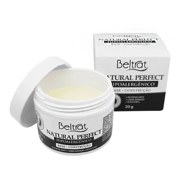 Gel Natural Perfect Base Construção 20g Beltrat Unhas em Gel