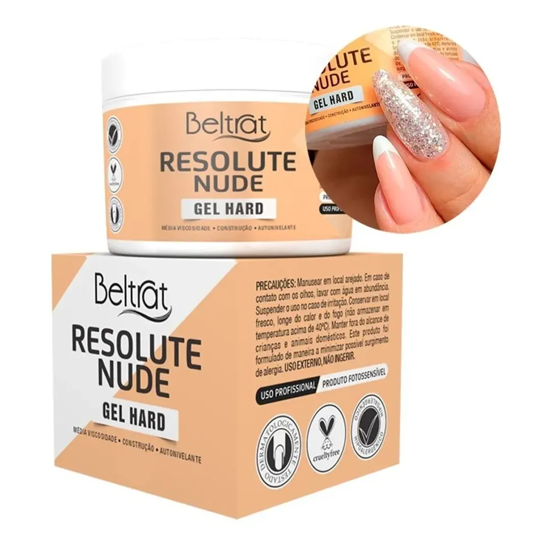 Gel Resolute Nude 14g - Beltrat Beltrat - Gel Resolute Nude 14g - Imagem 1