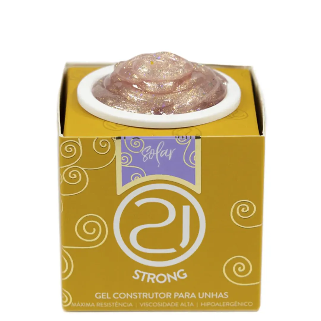 Gel Strong Solar Ecoline 34g - Nails 21 Nails 21 - Gel Strong Solar Ecoline 34g - Imagem 1