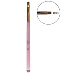 Anylovy - Pincel Língua de Gato #6 Profissional