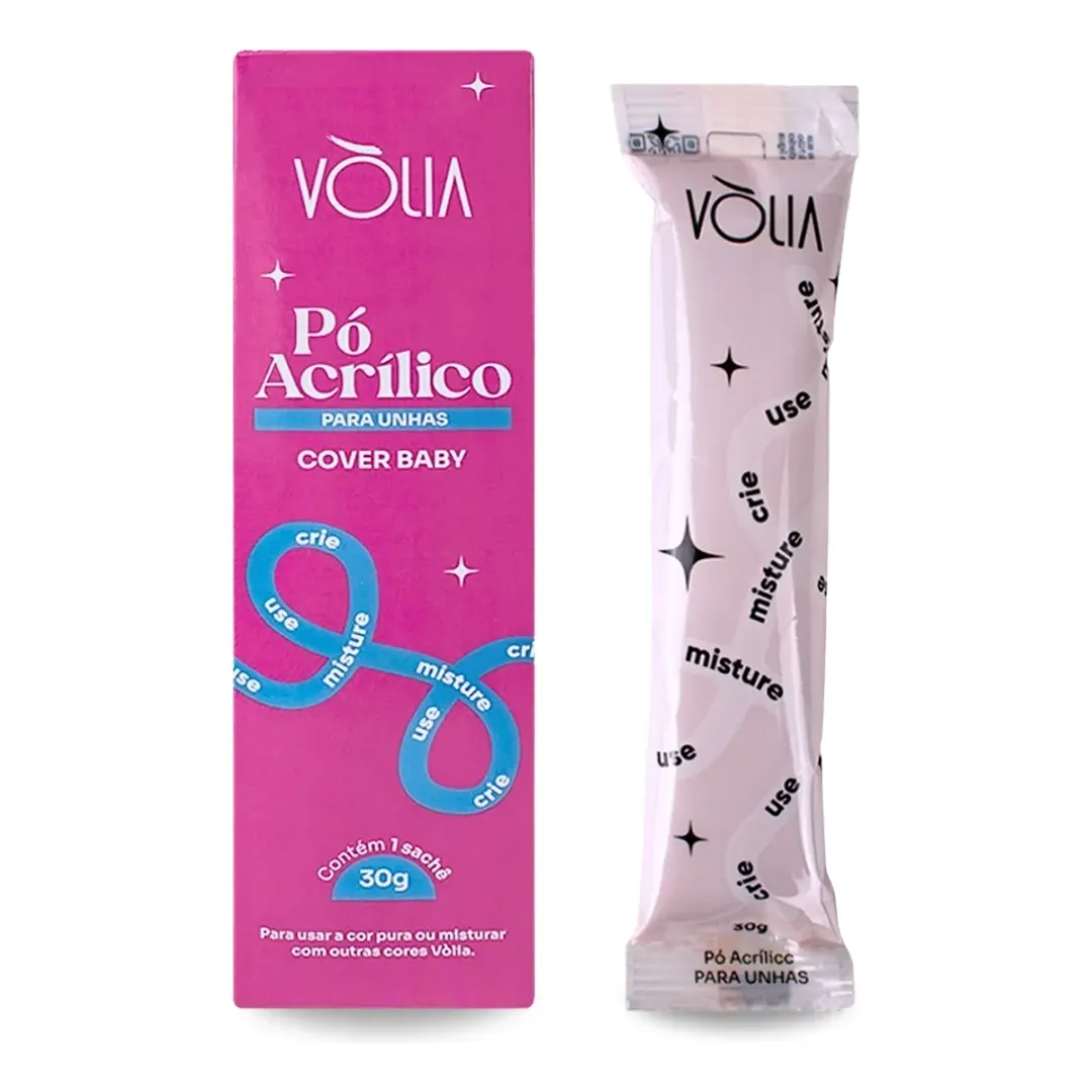 Pó Acrílico Cover Baby 30g - Vòlia Vòlia - Pó Acrílico Cover Baby 30g - Imagem 1