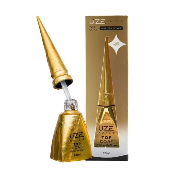 Top Coat Glitter Fofineo 12ml - Uze Nails