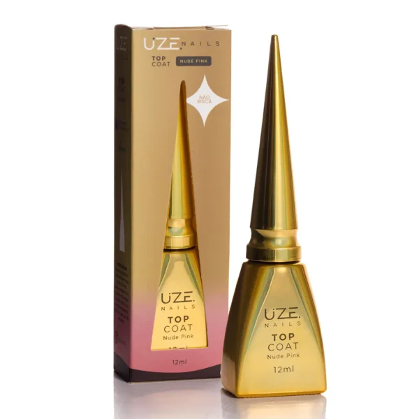 Top Coat Nude Pink 12ml Uze Nails