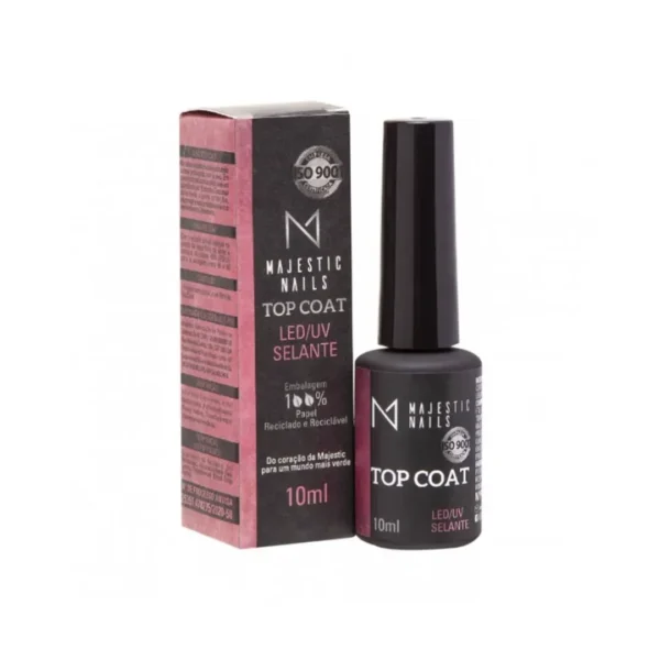 Top Coat Selante Alto Brilho Majestic 10ml