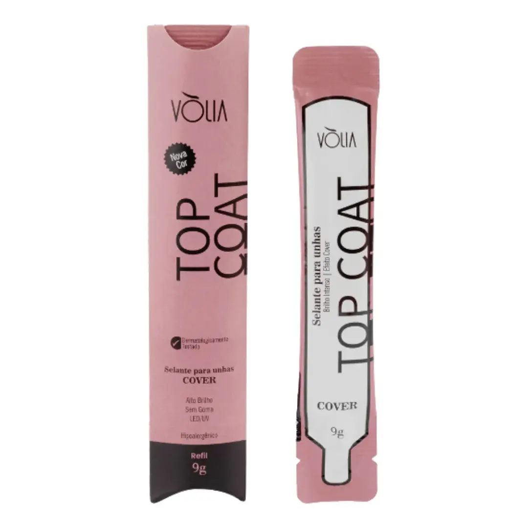 Top Coat Vòlia Sachê Cover - 9g Vòlia - Top Coat Sachê Cover - 9g - Imagem 1