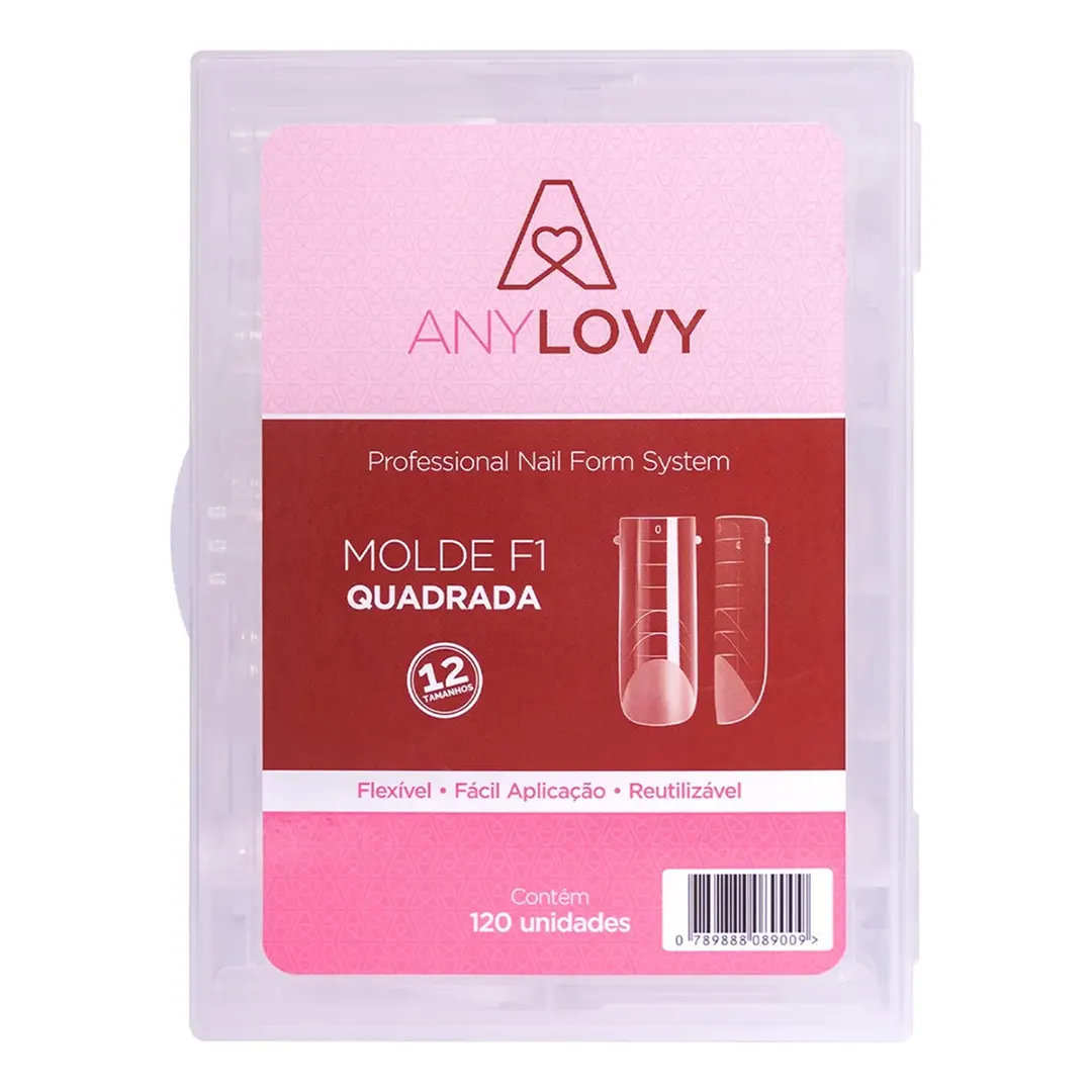 Anylovy - Molde F1 Quadrada - 120 Unidades Anylovy - Molde F1 Quadrada - 120 Unidades - Imagem 1