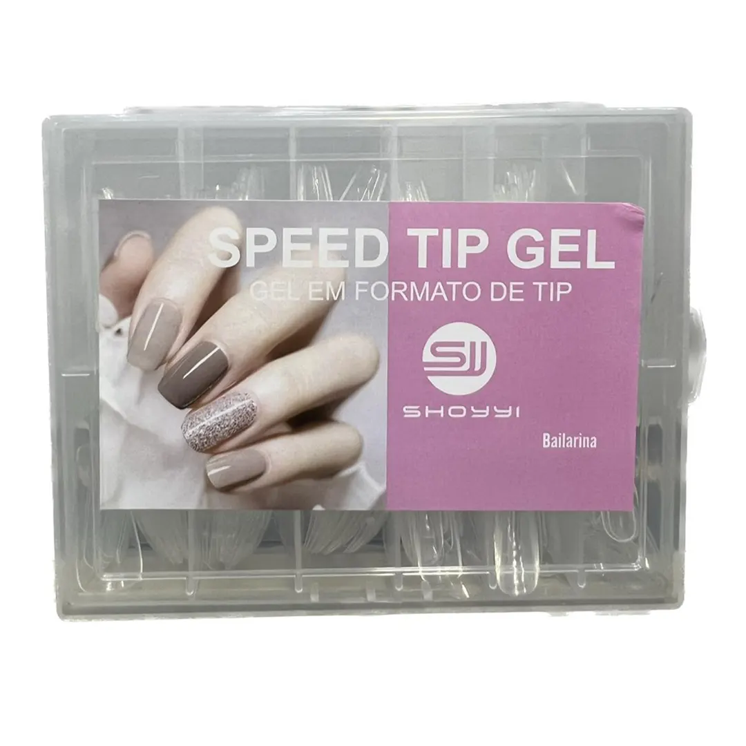 Tips Soft Gel Bailarina com 240pçs - Shoyyi Shoyyi - Tips Soft Gel Bailarina com 240pçs - Imagem 1