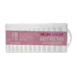 Helen Color - Unhas Postiças Soft Gel Bailarina Base Fosca 240unid.