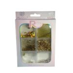 Real Love - Kit Decoração Dourado Gos55 6 unidades