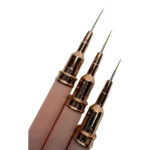 Dafu - Kit 3 Pincel Ponta Fina Line Para Nail Art