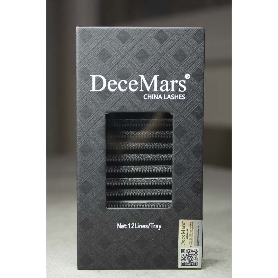 Decemars - Cílios W 10D 8mm-14mm - Volume Egípcio Decemars - 8mm-12mm Cílios W 10D - Volume Egípcio - Imagem 1