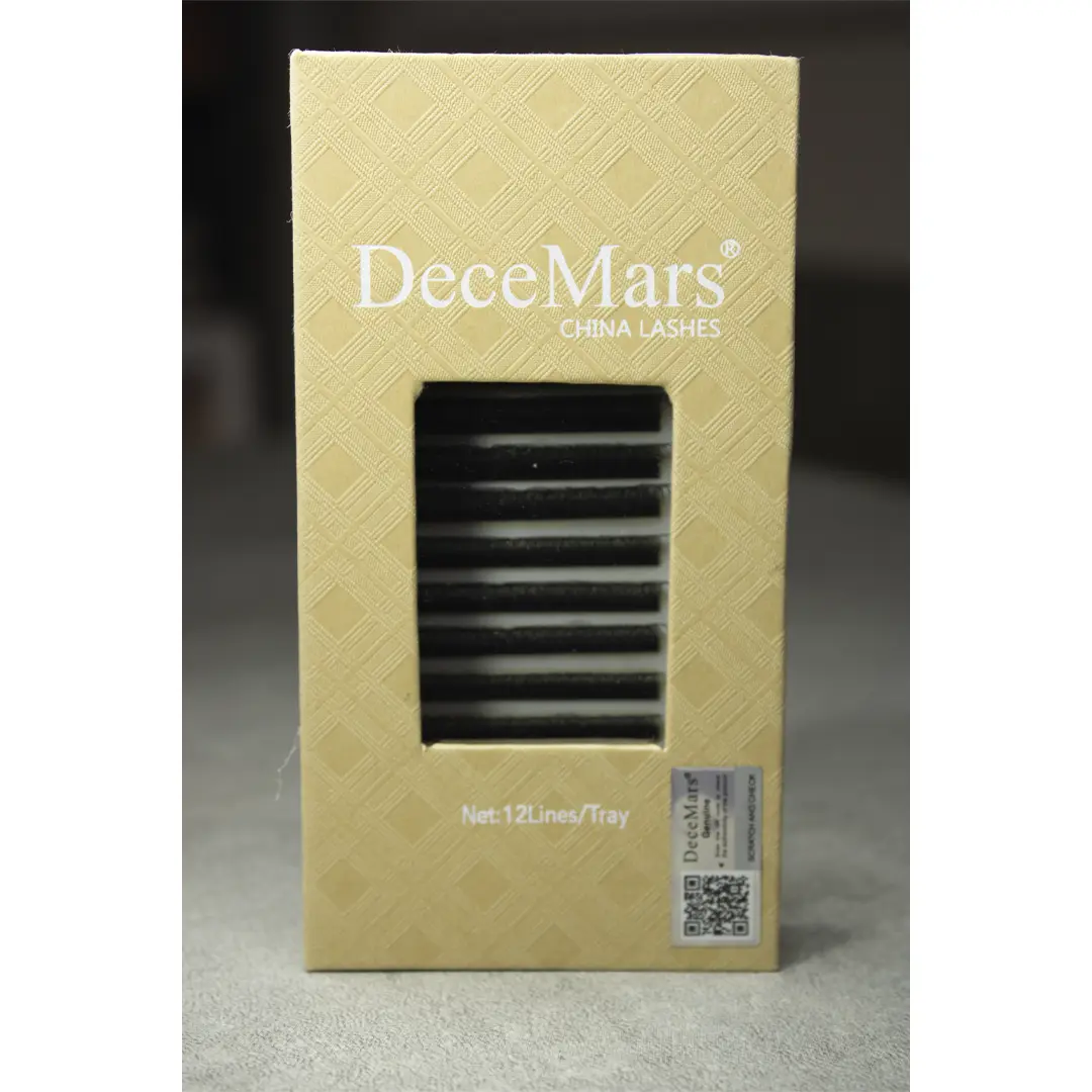 Decemars - Cílios W 6D 8mm-14mm - Volume Egípcio Decemars - 8mm-14mm Cílios W (Fio Aberto) 6D - Volume Egípcio - Imagem 1