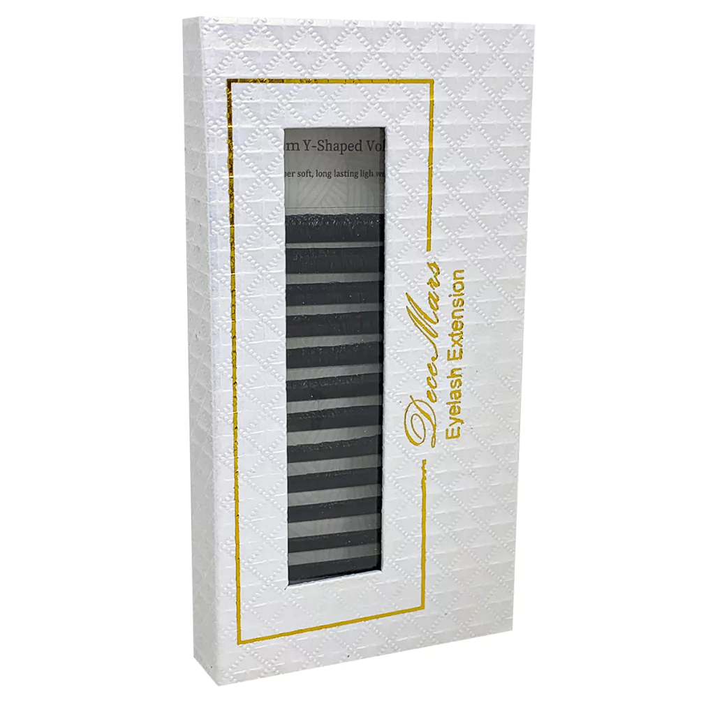 Decemars - Cílios Y. Premium Ombre 0.07 C. Mix 15mm Roxo - Volume Brasileiro Decemars - 15mm Cílios Y. Premium Ombre 0.07 C. Mix Roxo - Volume Brasileiro - Imagem 1