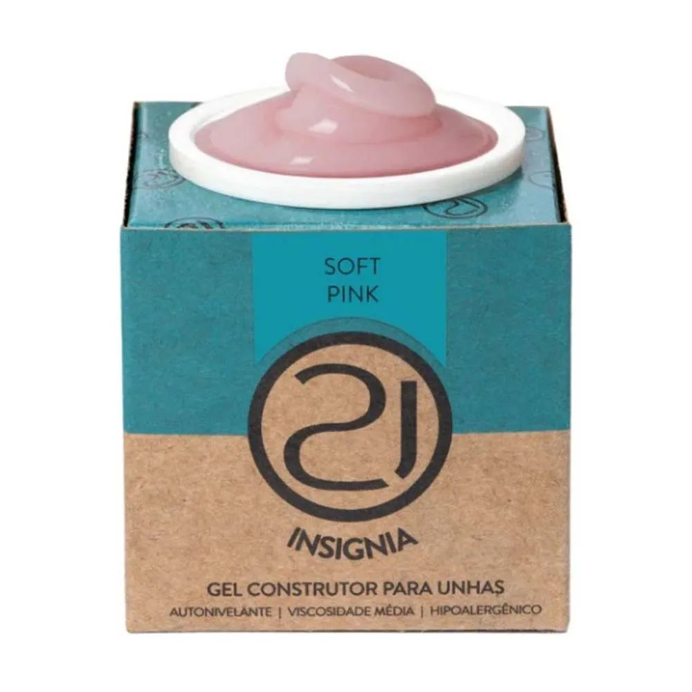 Nails 21 - Gel Construtor Insignia Soft Pink 16g Nails 21 - Gel Construtor Insignia Soft Pink 16g - Imagem 1